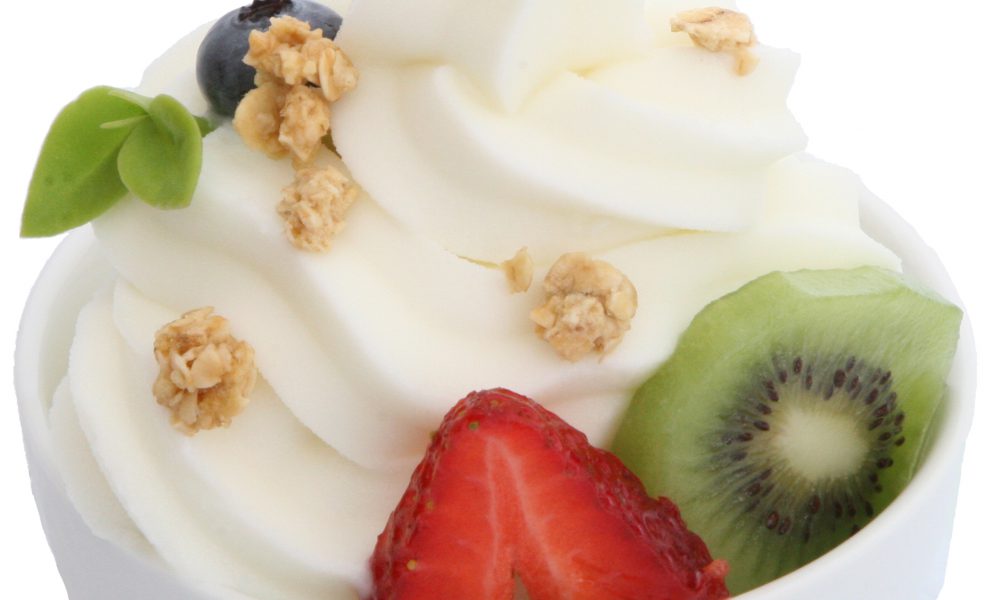 Frozen Yogurt Supermarkt Inside