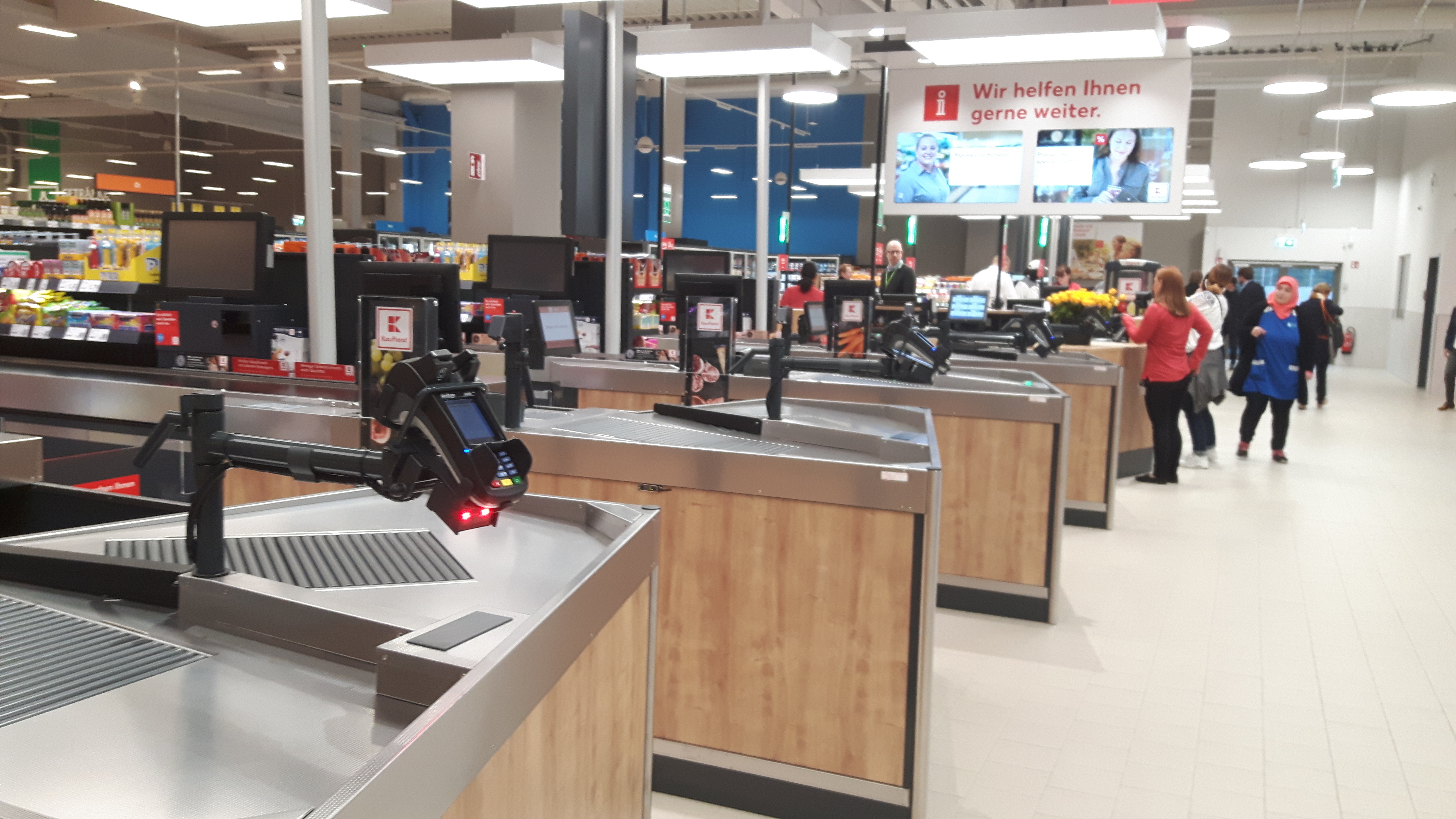 Das neue Kaufland Supermarkt Inside
