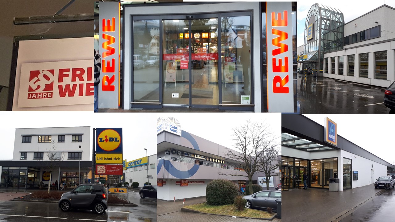Tübingen Am meisten war bei Kaufland los! Supermarkt Inside