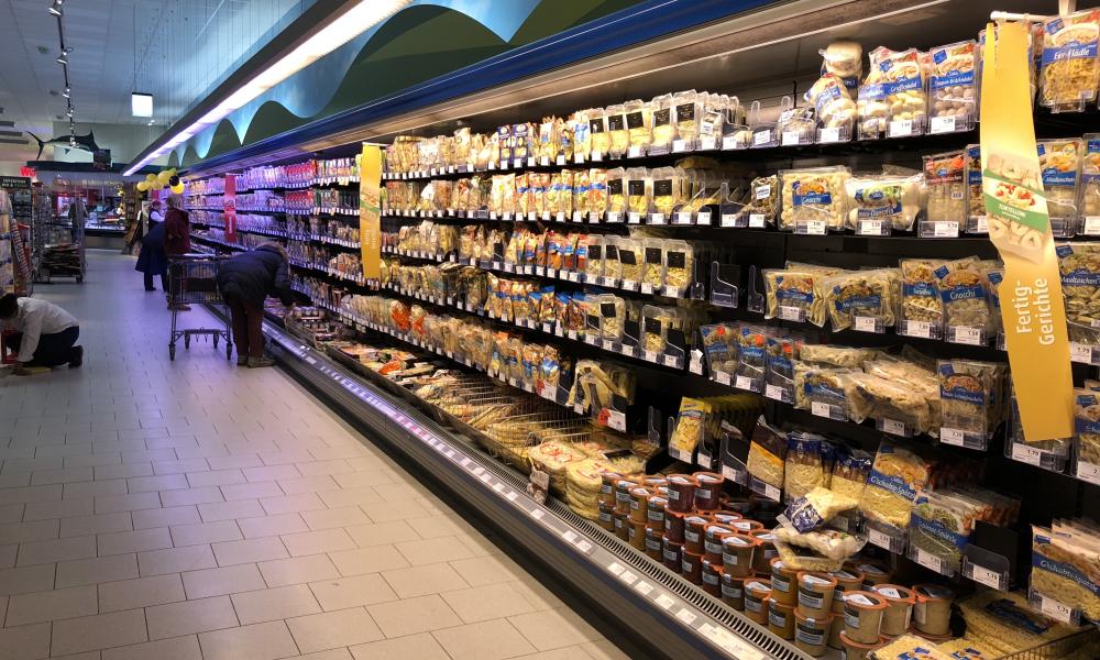 Edeka Gebauer‘s FeinkostGroßfläche bei Stuttgart