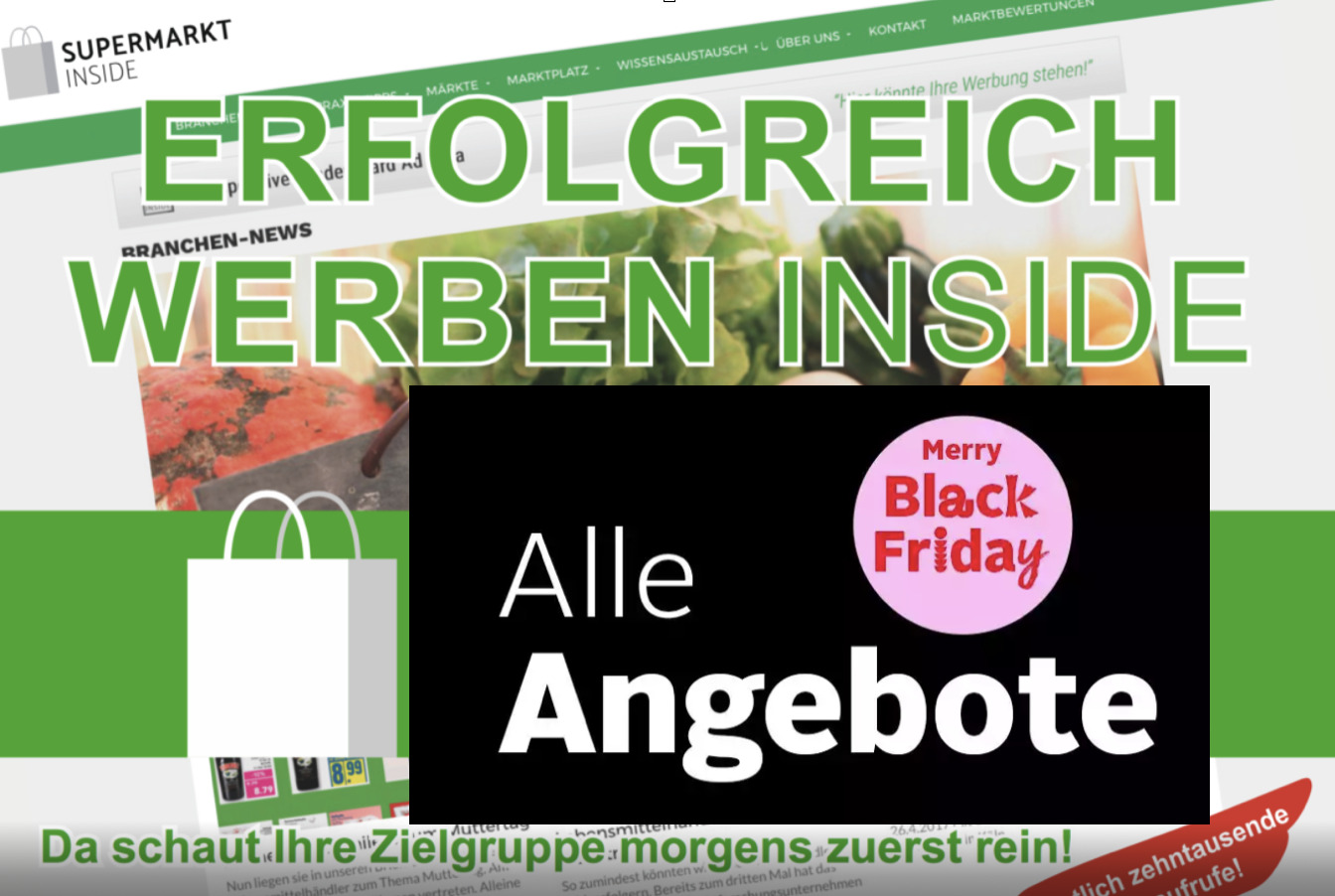 Black Friday, 25% auf alle Ad,s