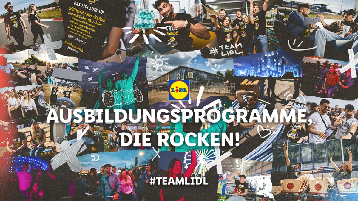 Ausbildung bei Lidl rockt: Neue Recruiting-Kampagne