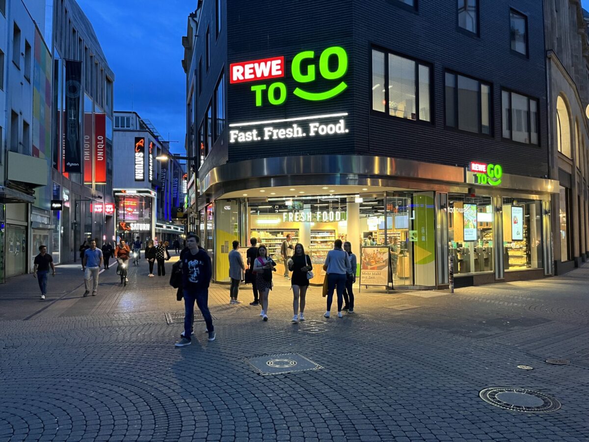 Rewe TO GO in Köln / Foto: Supermarkt-Inside
