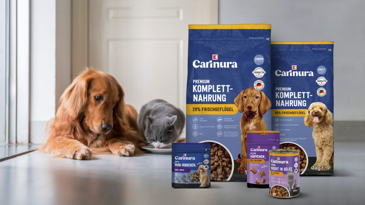 K-Carinura: die neue, hochwertige Haustier-Eigenmarke