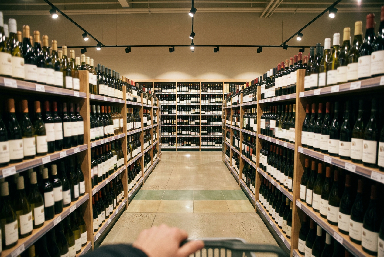 Weniger Regalmeter für Wein: Was der Handel vom Onlinekauf lernen kann