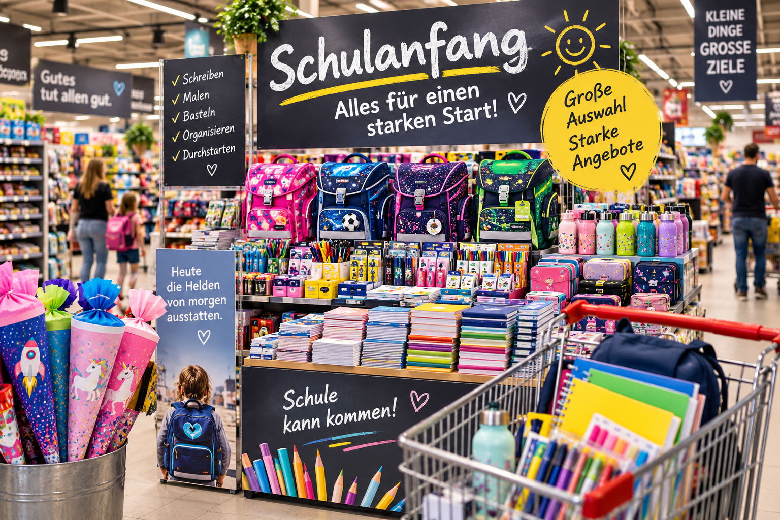 Schulanfang 2026: Das große Geschäft mit Ranzen, Heften & Co.