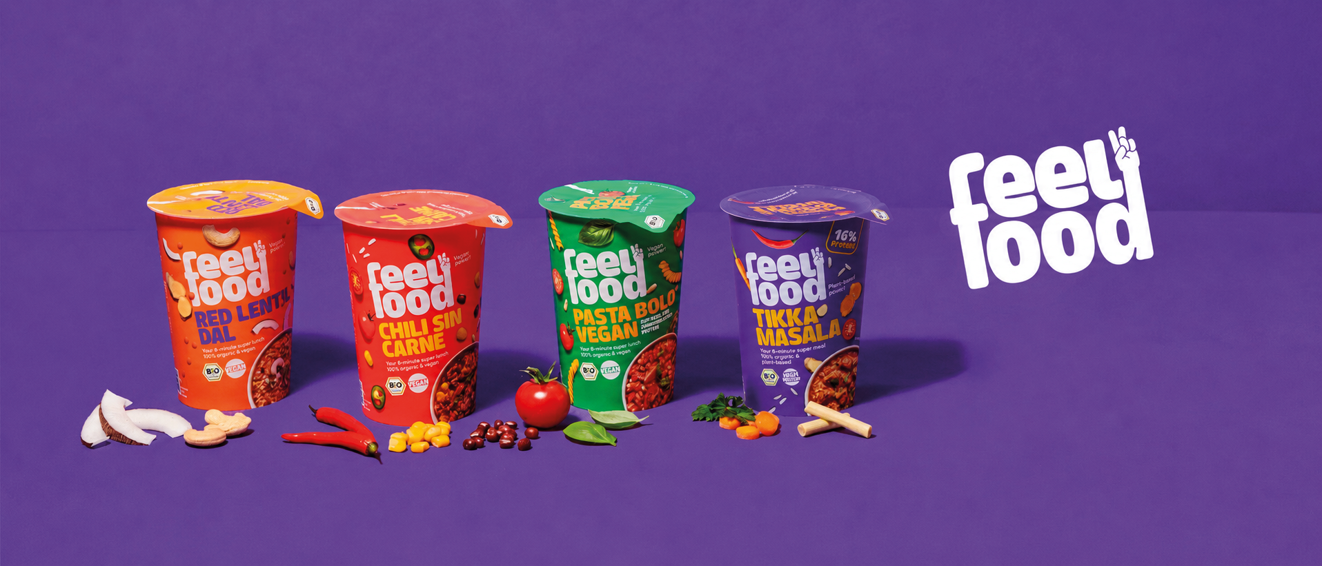 Sechs Minuten bis zum Mittagessen: Was im Becher von feelfood steckt