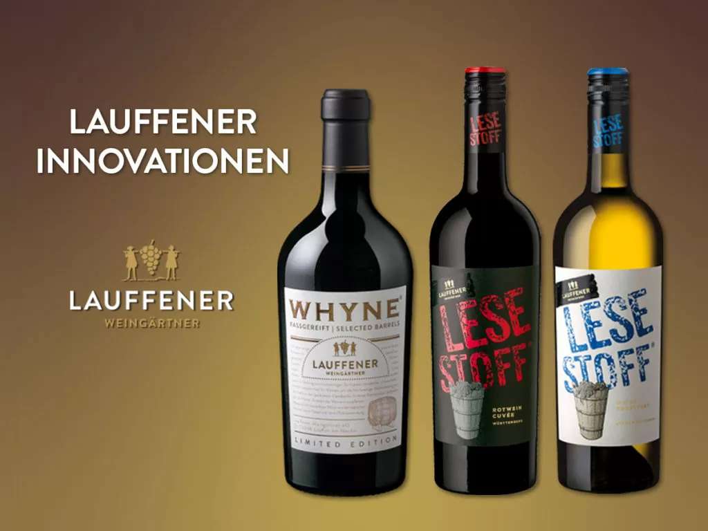 – Weingärtner WHYNE@ Supermarkt – - im die Innovation Weinregal Inside Lauffener