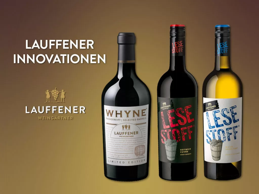 Lauffener Weingärtner – WHYNE@ – die Innovation im Weinregal - Supermarkt  Inside