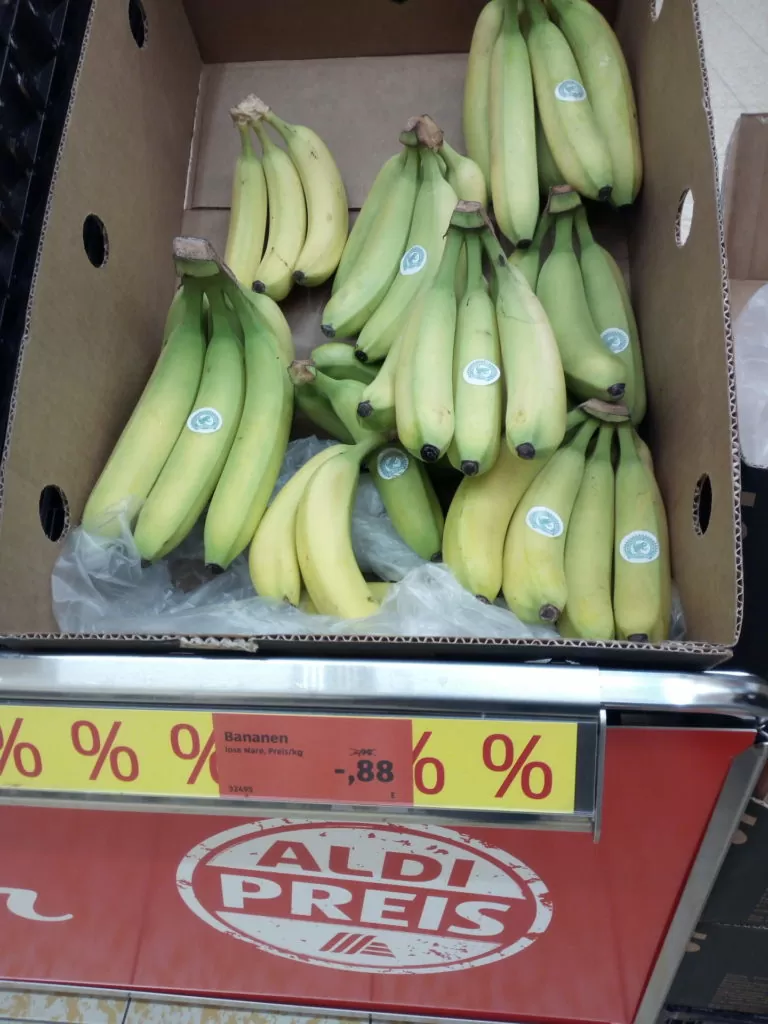 Aldi Aktion Bananen